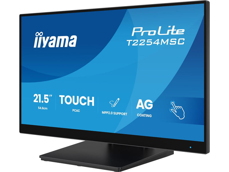21" iiyama ProLite T2254MSC-B2AG - 1920x1080 (FHD) - 100Hz - IPS