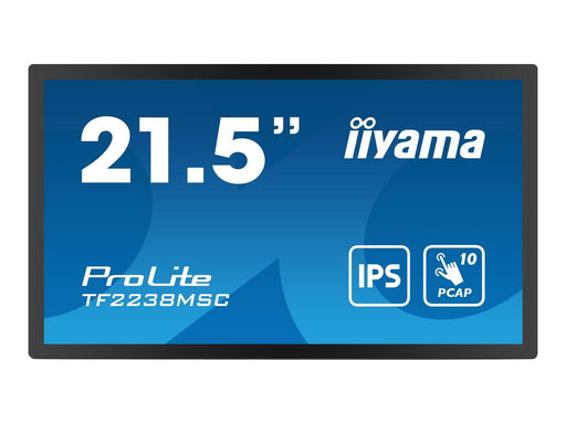 21" iiyama ProLite TF2238MSC-B1 - 1920x1080(FHD) - 60Hz - IPS