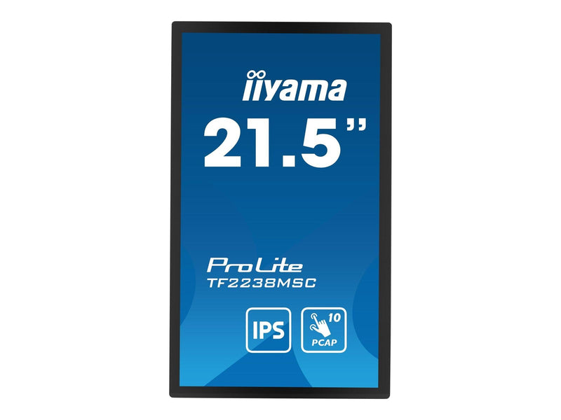 21" iiyama ProLite TF2238MSC-B1 - 1920x1080(FHD) - 60Hz - IPS