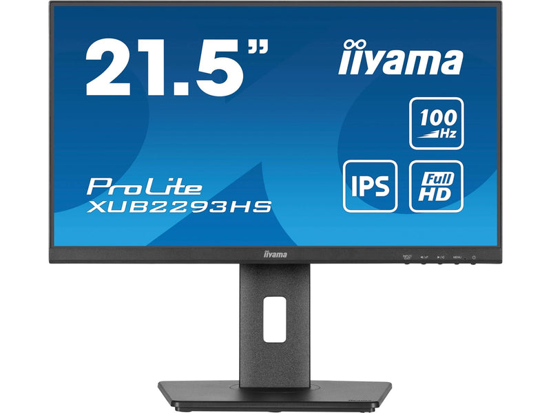 21" iiyama ProLite XUB2293HS-B6 - 1920x1080 (FHD) - 100Hz - IPS