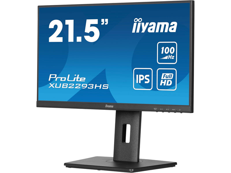 21" iiyama ProLite XUB2293HS-B6 - 1920x1080 (FHD) - 100Hz - IPS