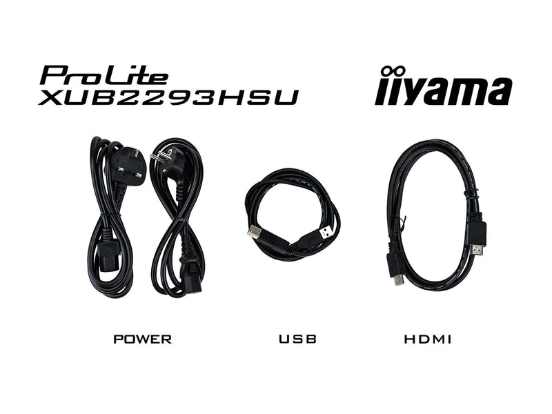 21" iiyama ProLite XUB2293HSU-B7 - 1920x1080 - 100Hz - IPS