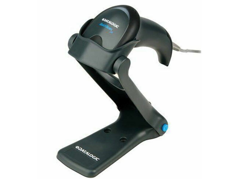 Datalogic QuickScan Lite QW2120 - 1D Wired Barcode Scanner (includes Cable and Cradle)