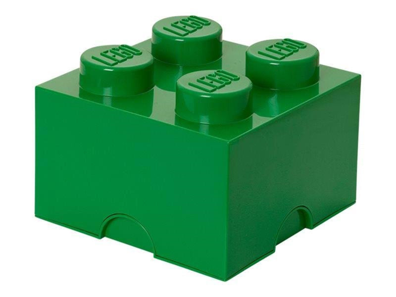 LEGO STORAGE BRICK 4 - GREEN