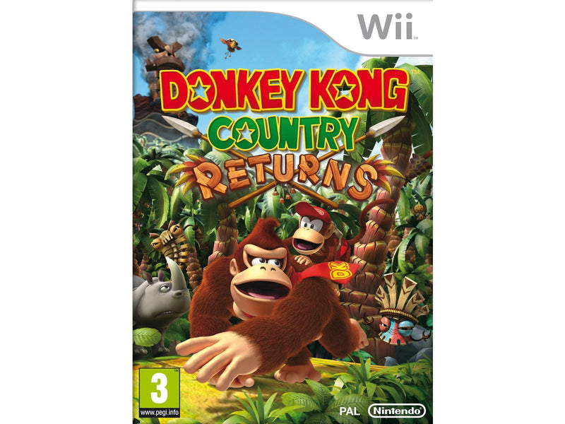 Donkey Kong Country Returns - Nintendo Wii - Action - PEGI 3