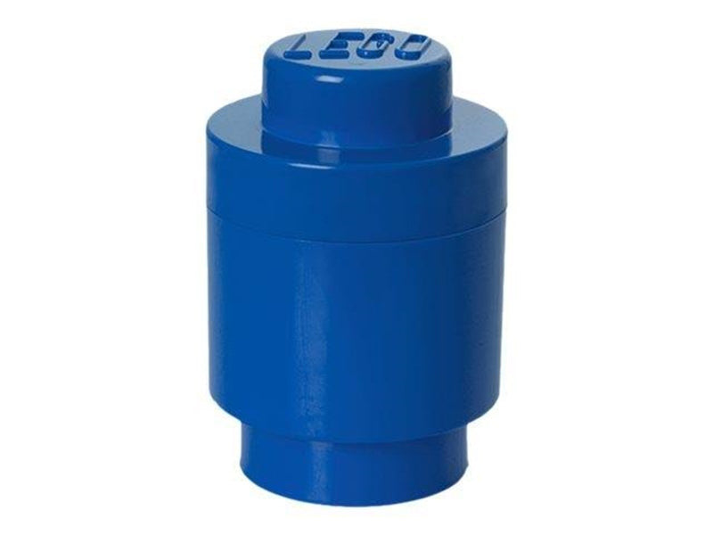 LEGO STORAGE BRICK 1 ROUND - BLUE