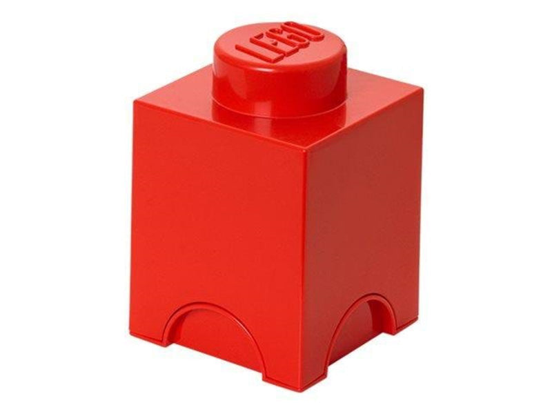LEGO STORAGE BRICK 1 - RED