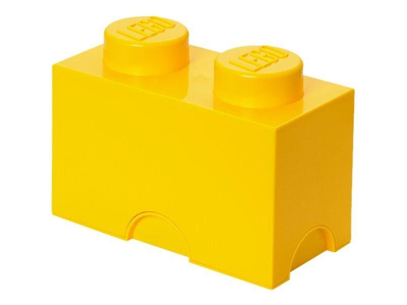 LEGO STORAGE BRICK 2 - YELLOW