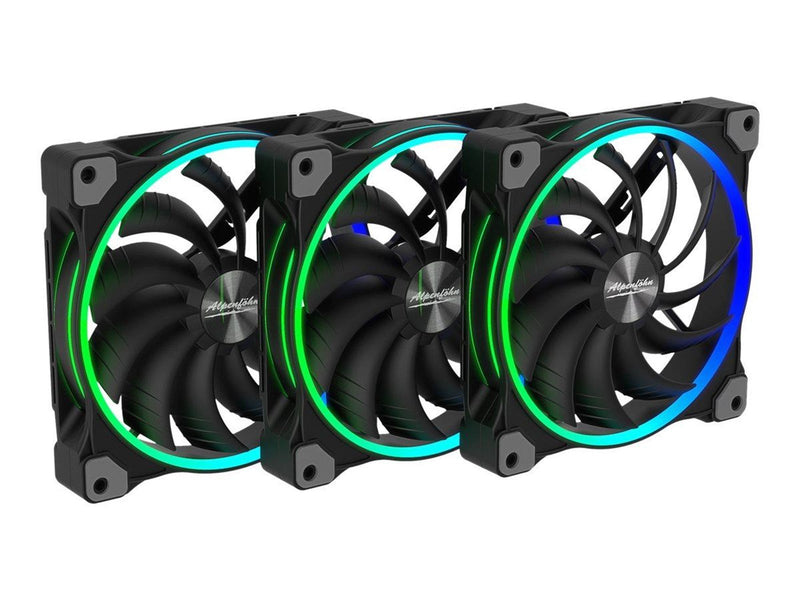 Alpenföhn Wing Boost 3 ARGB - Gehäuselüfter - 140mm - Schwarz