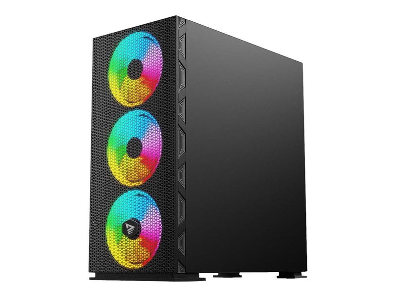 Savio Raptor X1 ARGB Mesh / Glass - MDT - ATX - Gehäuse - Tower - Schwarz