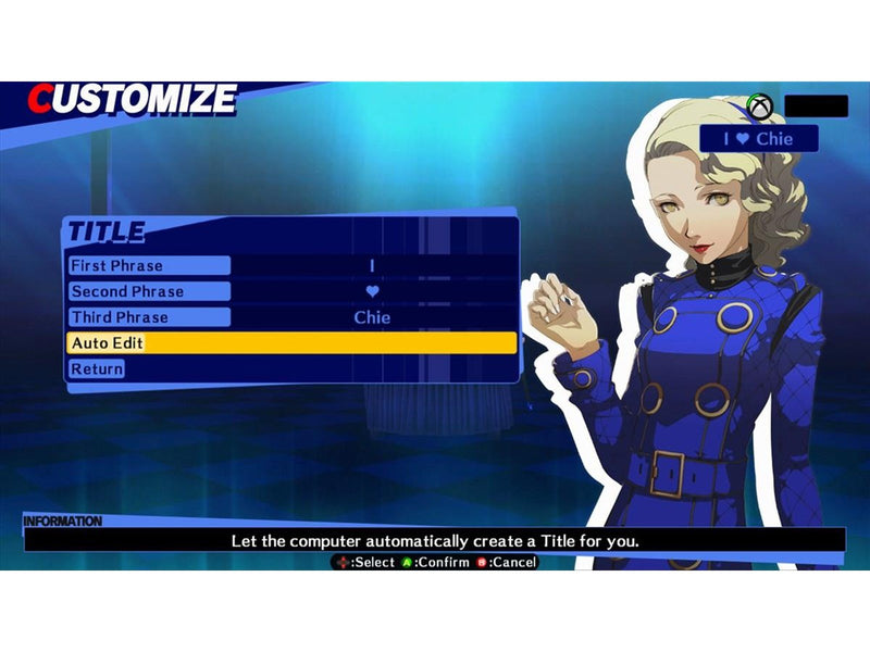 Persona 4: Arena - Microsoft Xbox 360 - RPG - PEGI 12