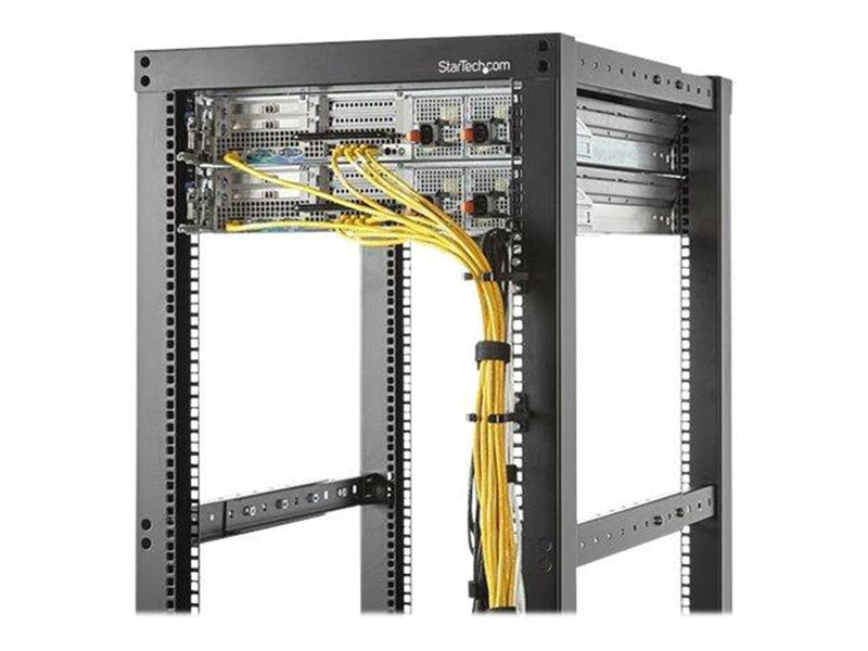 StarTech.com 1U Vertical Rack Kabel Management D-Ring