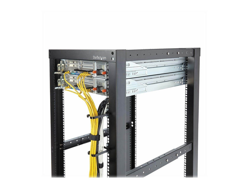 StarTech.com 1U Vertical Rack Kabel Management D-Ring