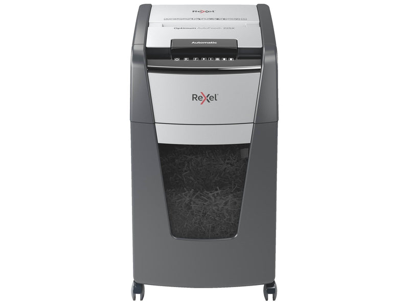 Rexel Optimum AutoFeed+ 225X Automatischer Aktenvernichter Partikelschnitt, P4