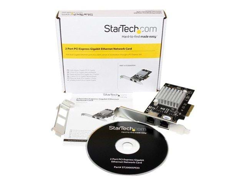 StarTech.com Dual Port PCI Express Gigabit Netzwerk Card w/ Intel i350 Chip
