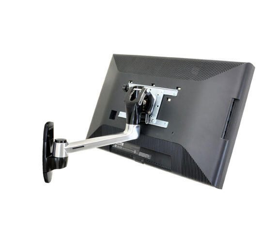 Ergotron LX HD Schwenkarm Wandhalterung für einen Monitor bis 106,68 cm (42 Zoll) Aluminium