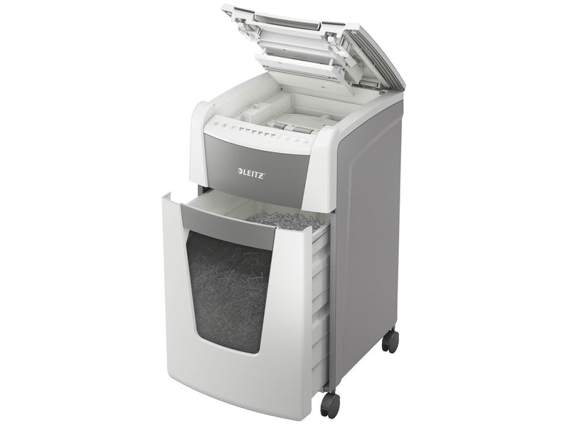 Leitz IQ Autofeed Office 300 Automatischer Aktenvernichter Partikelschnitt, P4