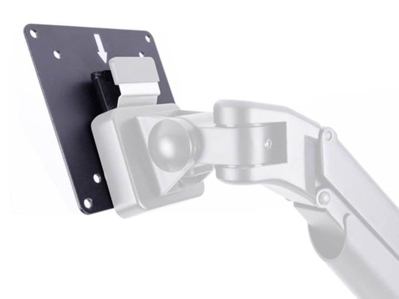 Multibrackets M VESA 75 100 Quick Release Plate Black 100 x 100 mm