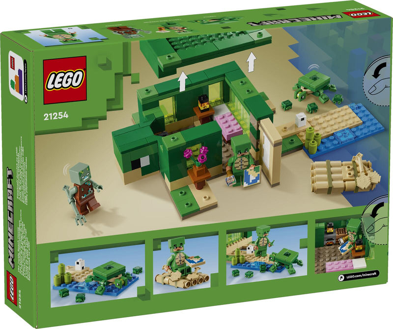 LEGO® Minecraft™ 21254 Das Schildkrötenstrandhaus