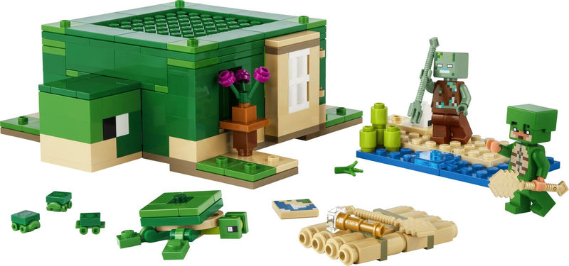 LEGO® Minecraft™ 21254 Das Schildkrötenstrandhaus