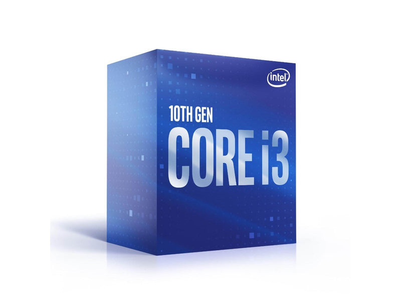 Intel Core i3-10105 Comet Lake CPU - 4 Kerne - 3.7 GHz - Intel LGA1200 - Intel Boxed (mit Kühler)