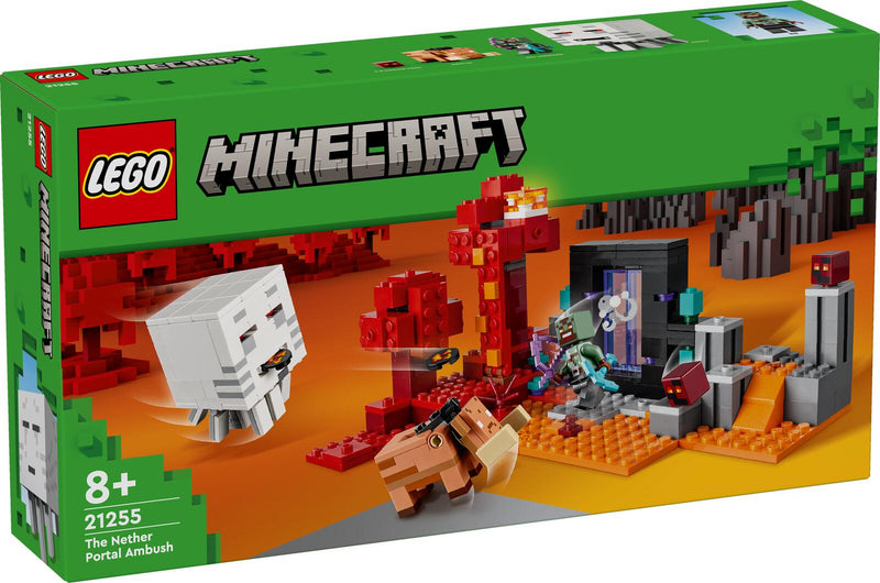 LEGO® Minecraft™ 21255 Hinterhalt am Netherportal