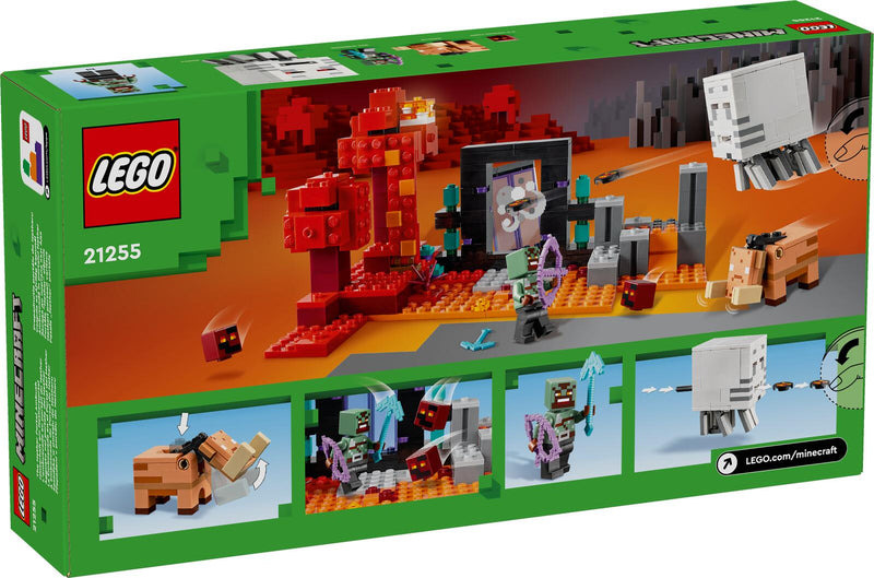 LEGO® Minecraft™ 21255 Hinterhalt am Netherportal