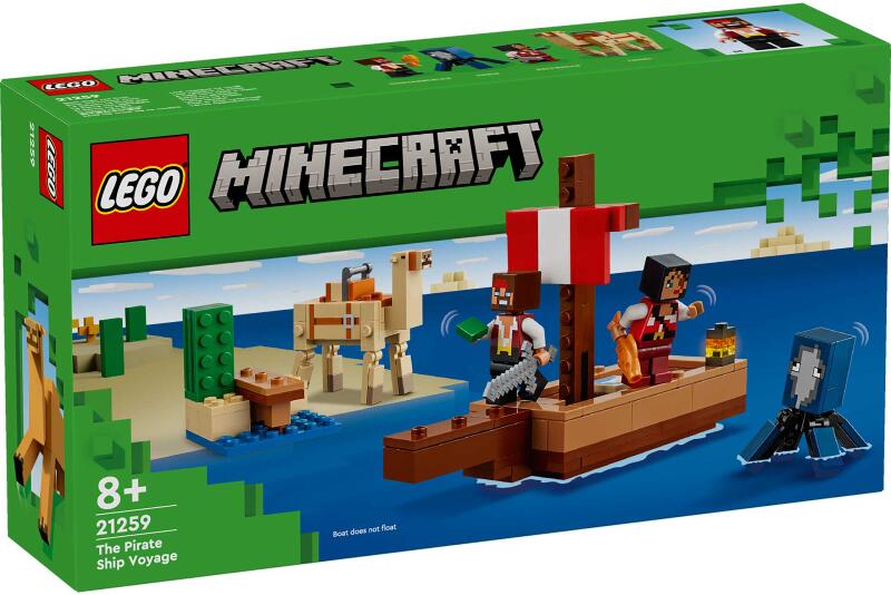 LEGO® Minecraft - Die Piratenschiffreise