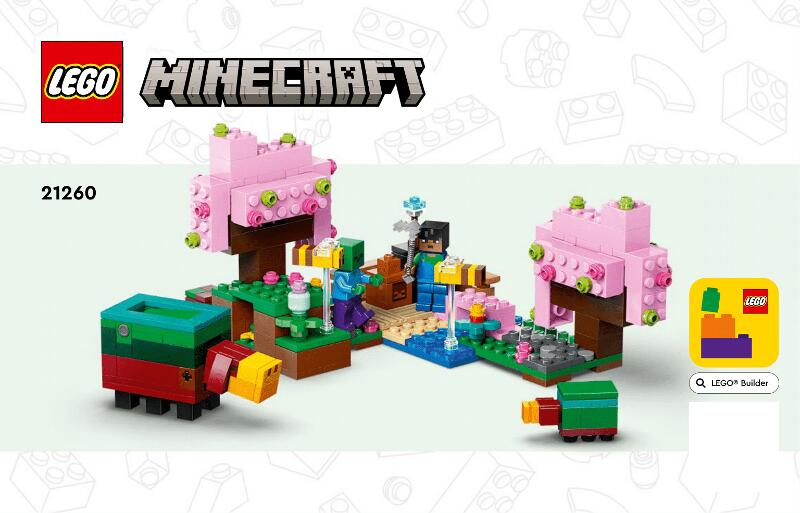 LEGO® Minecraft Der Kirschblütengarten