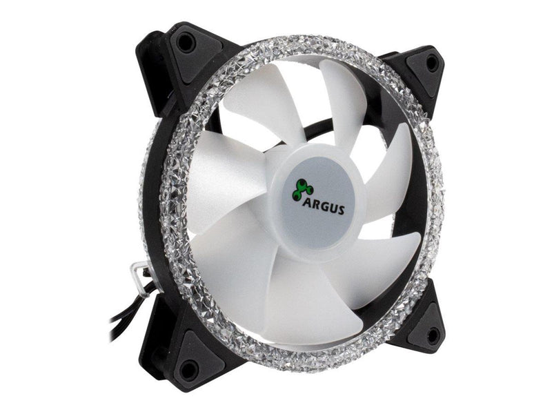 Inter-Tech Argus RGB-FAN SET RS-07 - Gehäuselüfter - 120mm - Schwarz
