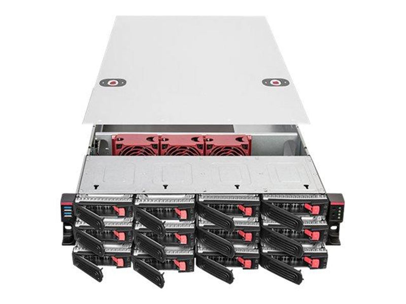 SilverStone RM22-312 - Gehäuse - Server (Rack) - Silber