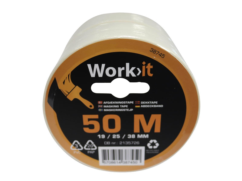 Workit Masking tape 3-pack