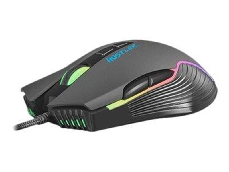 Natec FURY Hustler - Maus (Schwarz)