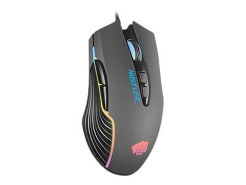 Natec FURY Hustler - Maus (Schwarz)