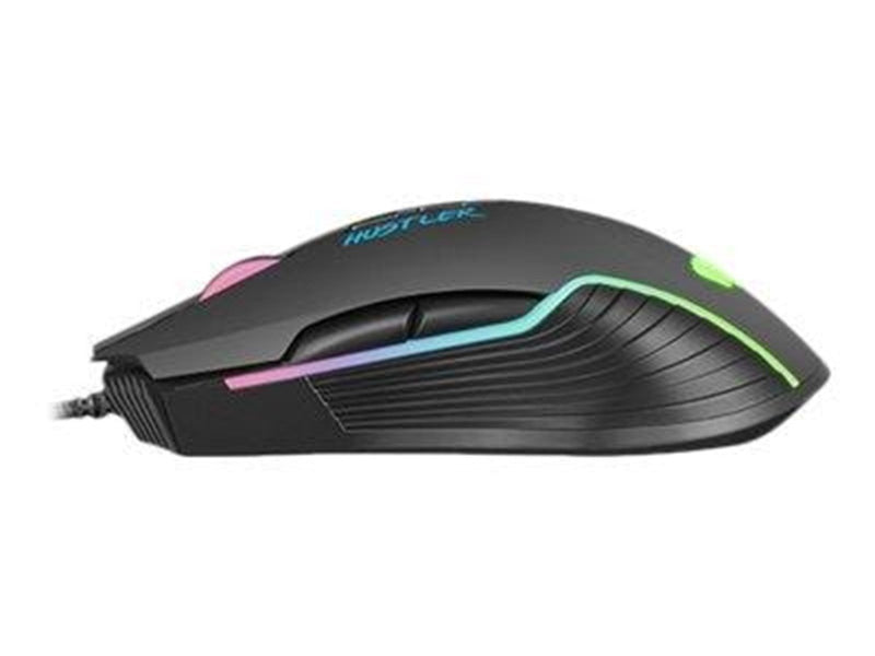 Natec FURY Hustler - Maus (Schwarz)