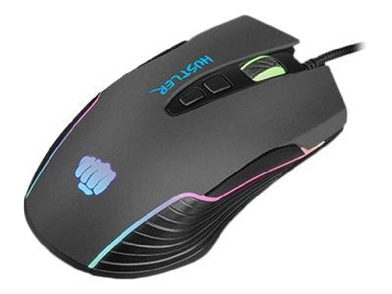 Natec FURY Hustler - Maus (Schwarz)