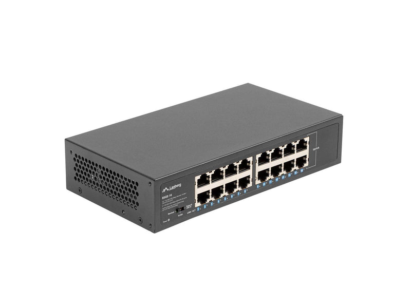 Lanberg RSGE-16 16-Port Gigabit Unmanaged Rack Switch