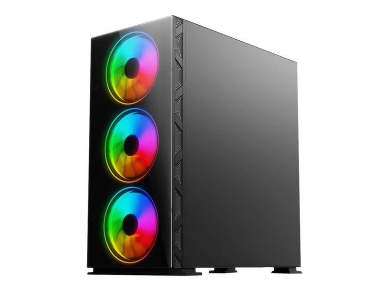 Savio Prime X1 ARGB - MDT - extended ATX - Gehäuse - Tower - Schwarz