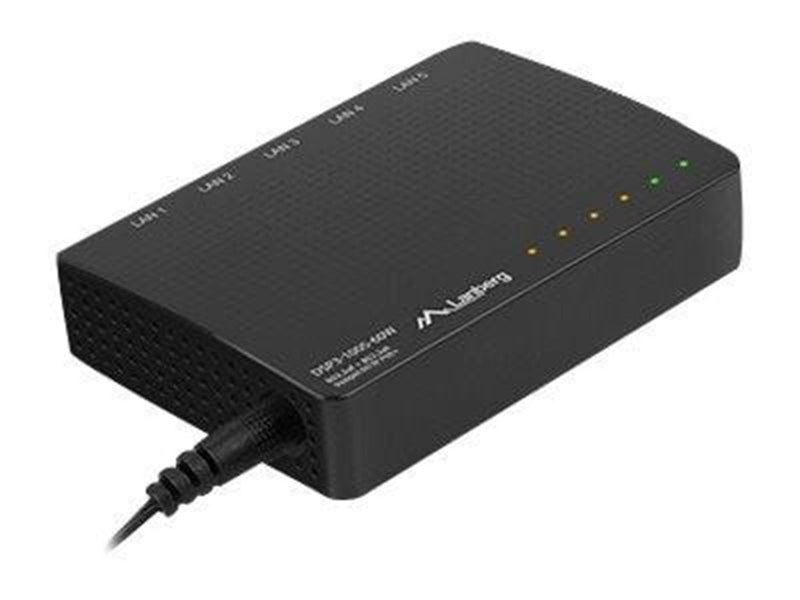 Lanberg DSP3-1005 - switch - 5 ports - unmanaged