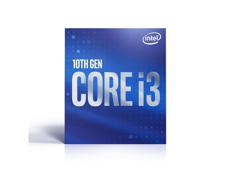 Intel Core i3-10105F Comet Lake CPU - 4 Kerne - 3.7 GHz - Intel LGA1200 - Intel Boxed (mit Kühler)