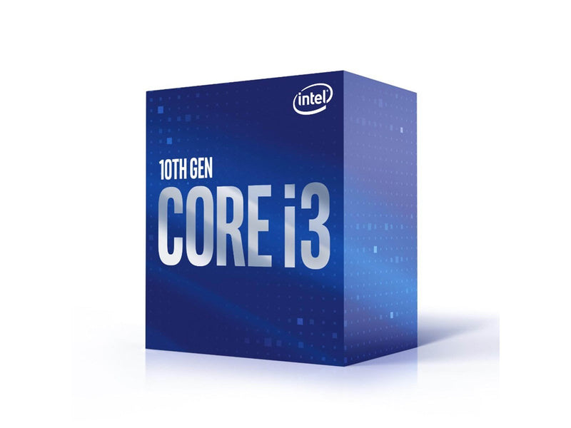 Intel Core i3-10105F Comet Lake CPU - 4 Kerne - 3.7 GHz - Intel LGA1200 - Intel Boxed (mit Kühler)