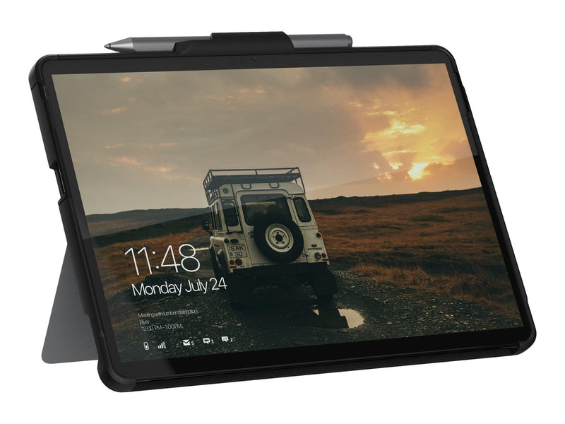 UAG Microsoft Surface Go/2 w/Handstrap Rugged Case Scout - Black