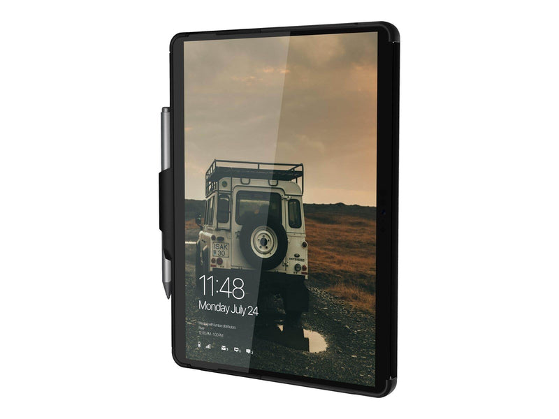 UAG Microsoft Surface Go/2 w/Handstrap Rugged Case Scout - Black