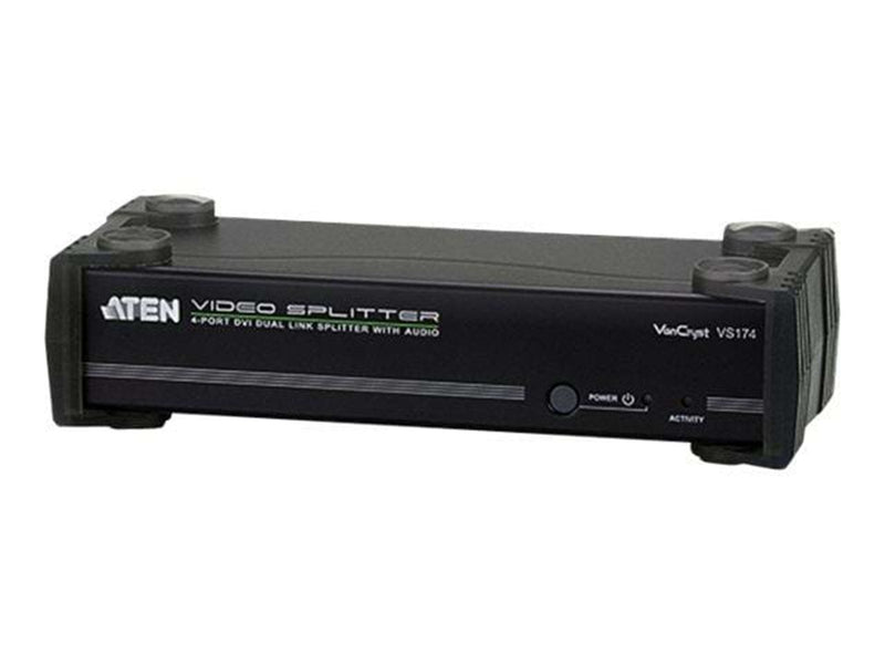 ATEN DVI+Audio Splitter - 4 ports