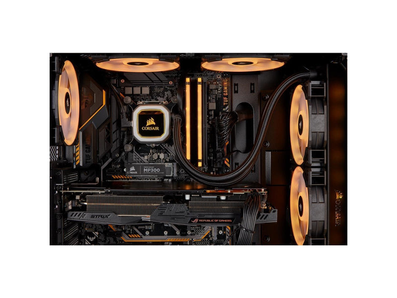 Corsair Vengeance RGB PRO TUF Edition DDR4-3200 - 32GB - CL16 - Dual Channel (2 pcs) - Intel XMP - Schwarz