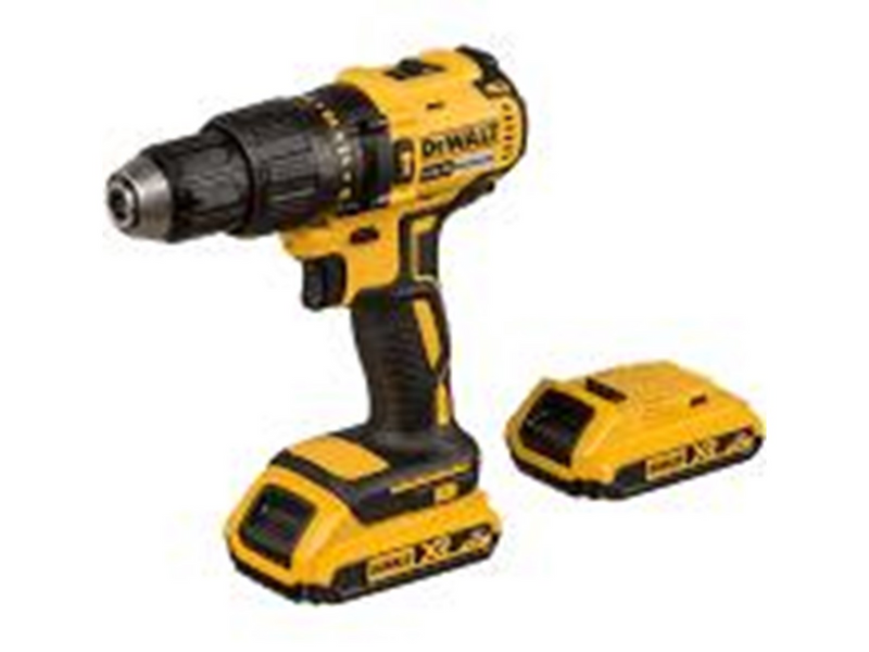 Dewalt 18V XR Brushless Compact Drill Driver - 2 x 2Ah