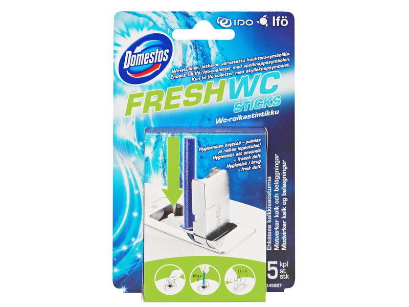 Domestos Ocean toilet stick - 5-pack