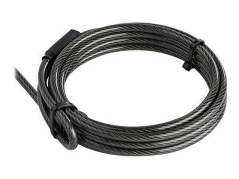 StarTech.com 6ft Laptop Cable Lock for Nano Slot Computer/Tablet/Device- Anti-Theft 4 Digit Combination Security Lock - Vinyl Co