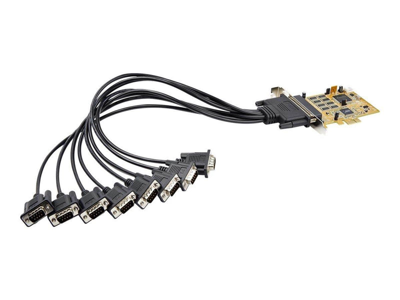StarTech.com 8-Port PCI Express RS232 Serial Adapter Card