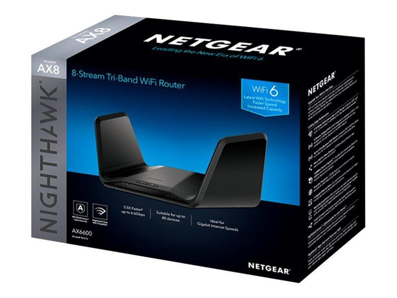 Netgear Nighthawk RAX70 AX6600 - Wireless router Wi-Fi 6